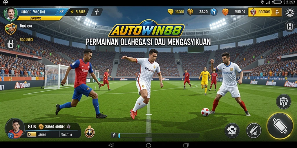 Tampilan gameplay seru dan mendebarkan di AUTOWIN88.