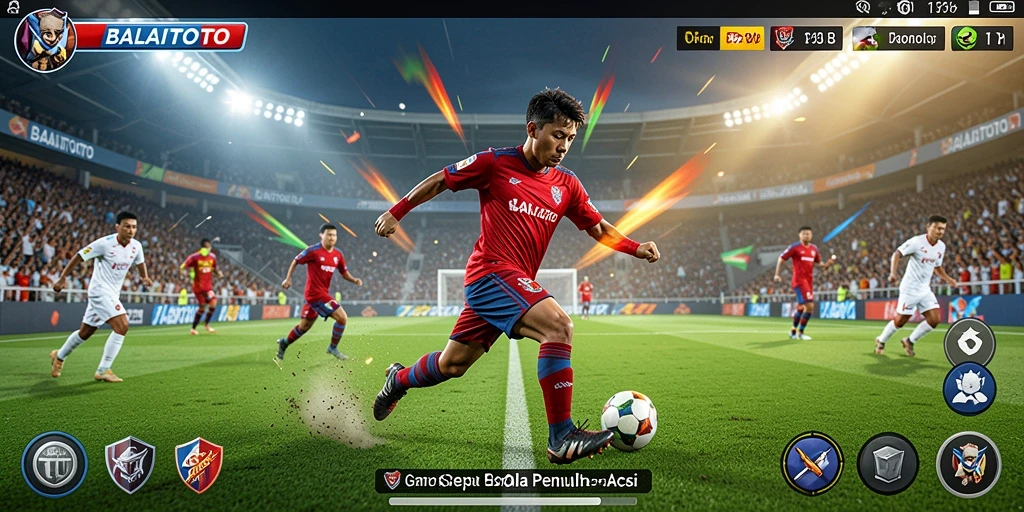 Tampilan gameplay BALAITOTO yang menegangkan dan mengasyikkan.