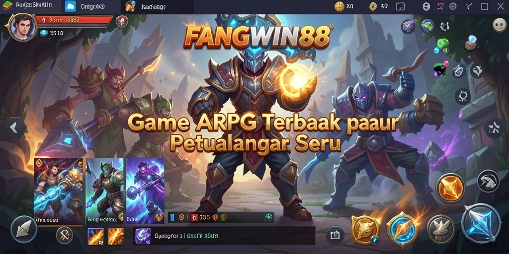 Gameplay seru FANGWIN88 dengan pertarungan aksi yang mendebarkan.