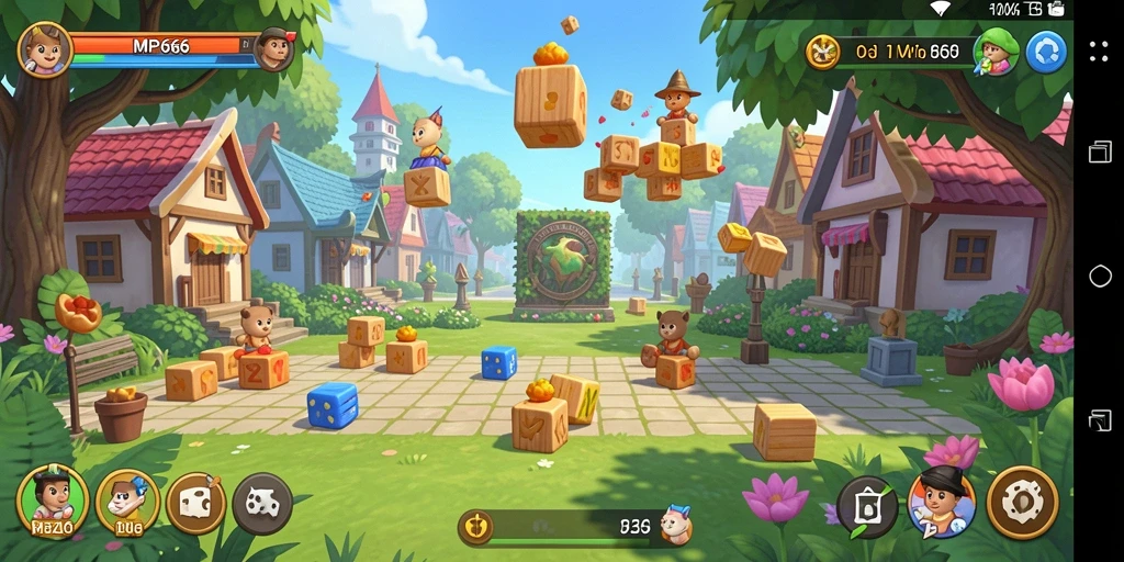 Tampilan gameplay seru dan menantang di MPO666.