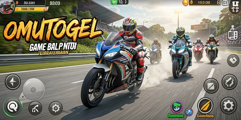 Gameplay seru dan menegangkan dalam balap motor di OMUTOGEL.