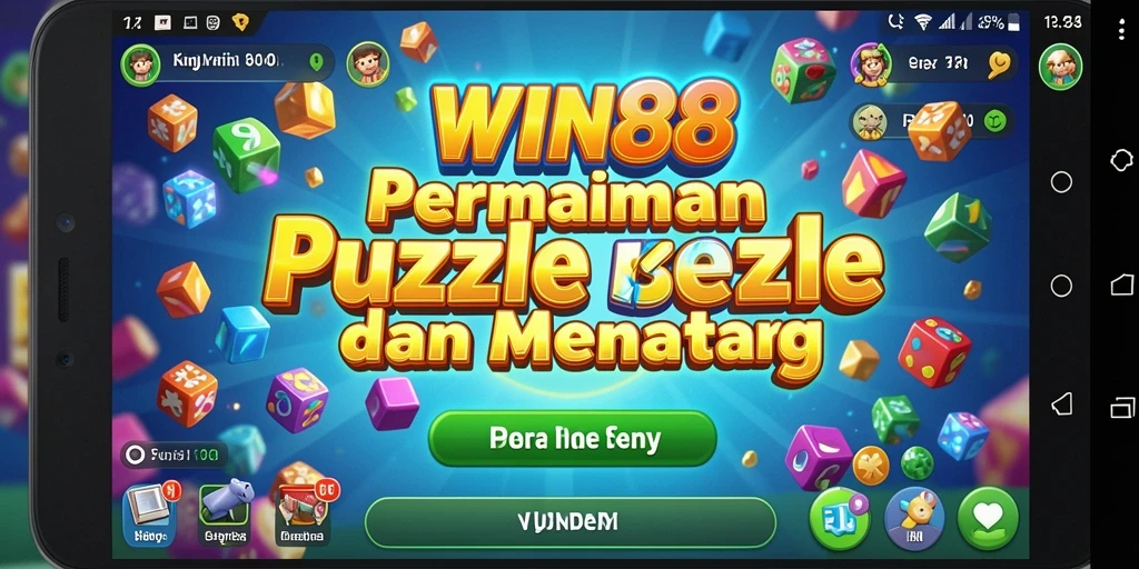 Screenshot tampilan gameplay seru dari WIN88 di kategori Puzzle.